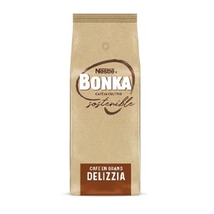 BONKA Delizzia Natural Bolsa 1 kg de café en Grano